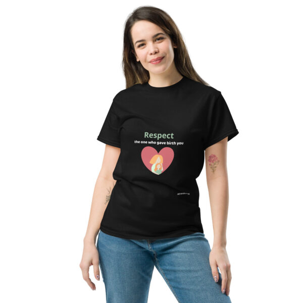 Respect the one who gave birth you   _____   UNISEX